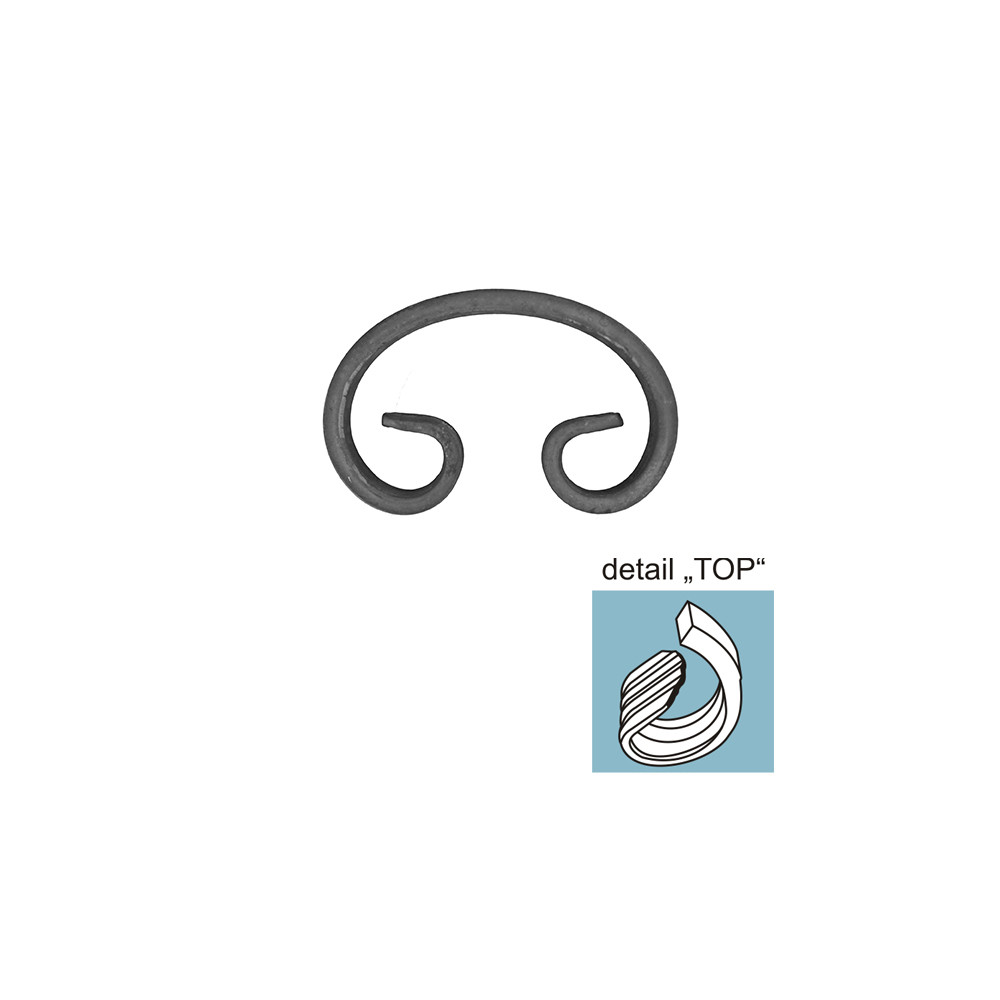 Element Form-C h115, b75, 12x6mm