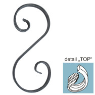 Element Shape-S h200, b85, 12x6mm