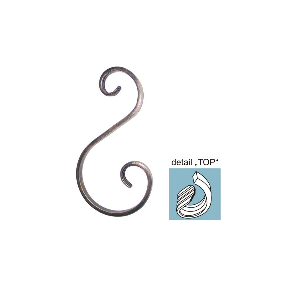 Element Shape-S h260, b115/65, 12x6mm