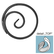 Element kształtowo-pierścieniowy z końcówką D125, 12x6mm