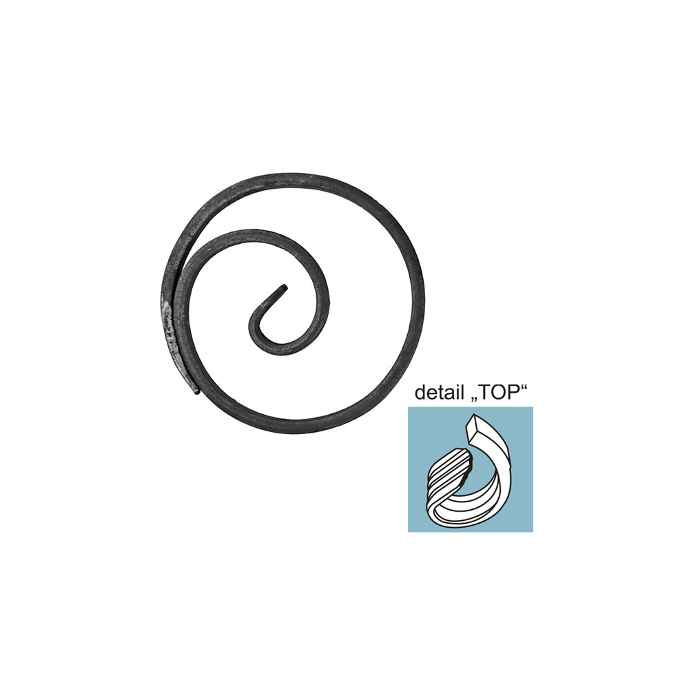 Element kształtowo-pierścieniowy z końcówką D125, 12x6mm