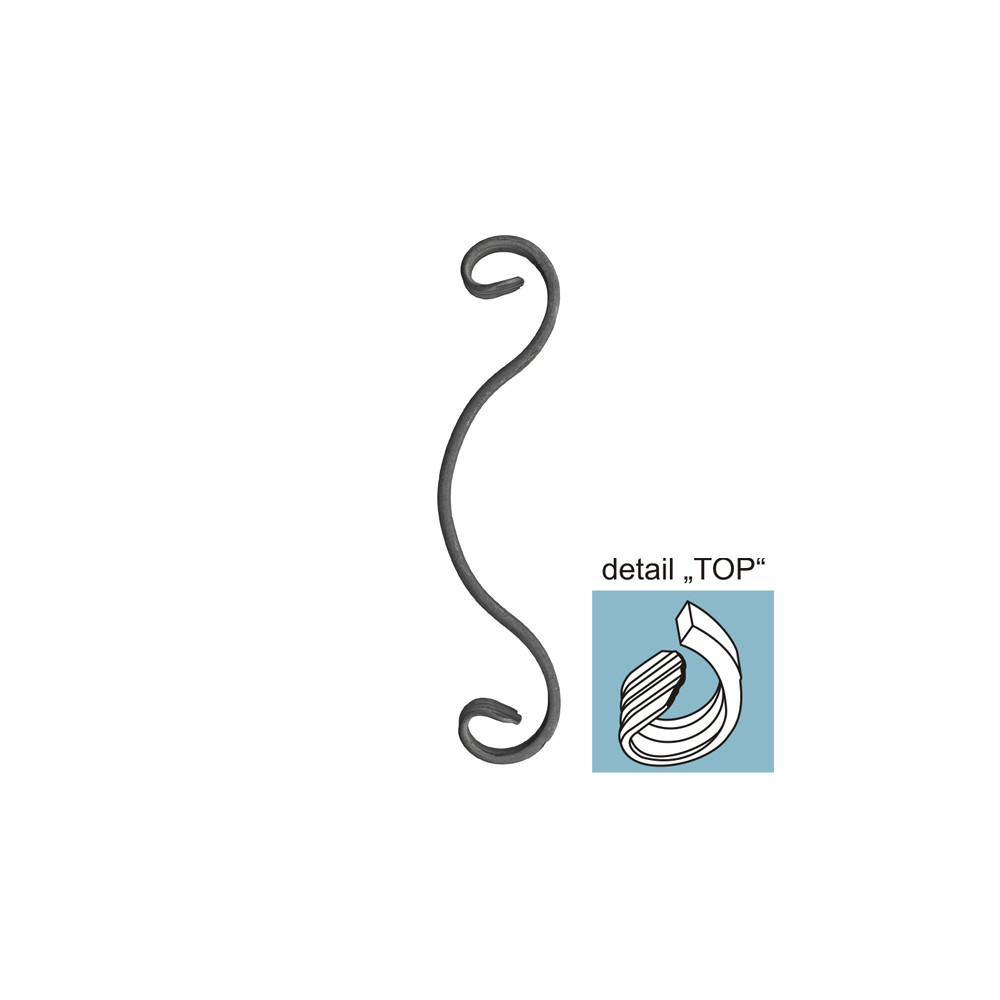 Element h260, b65, 12x6mm