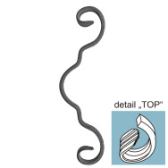 Kształt elementu 260x75, 12x6mm