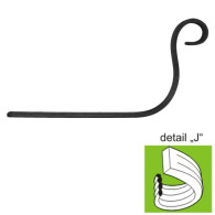 Element doniczki 135x260, 12x6mm