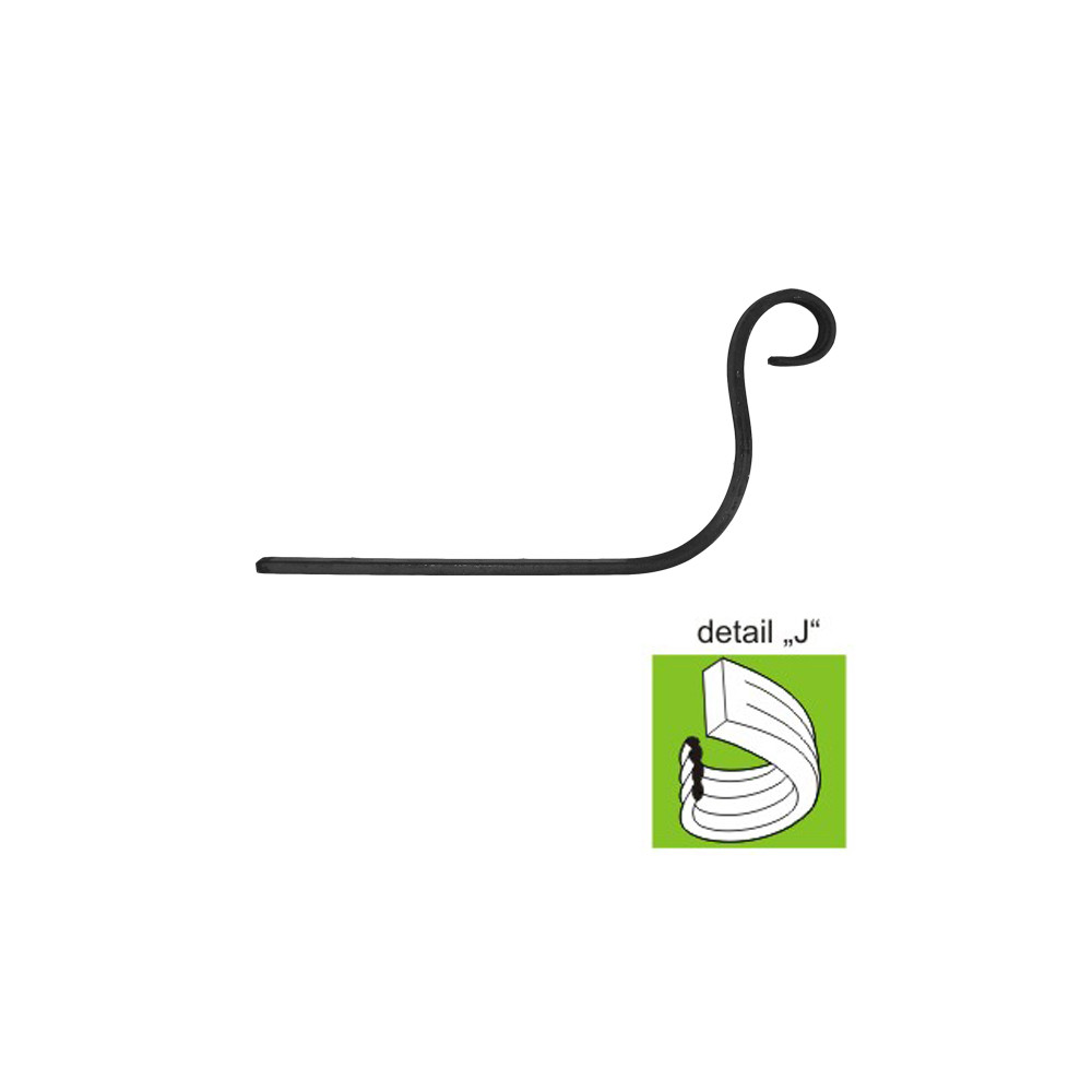 Element doniczki 135x260, 12x6mm