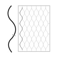 Kratki gięte profile-fala 12x6,L2650mm