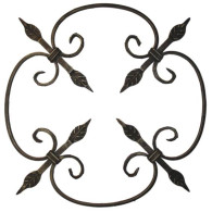 Ornament h450, b450, 12x6mm