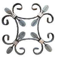 Ornament 240x240, 12x6mm, zdobiony