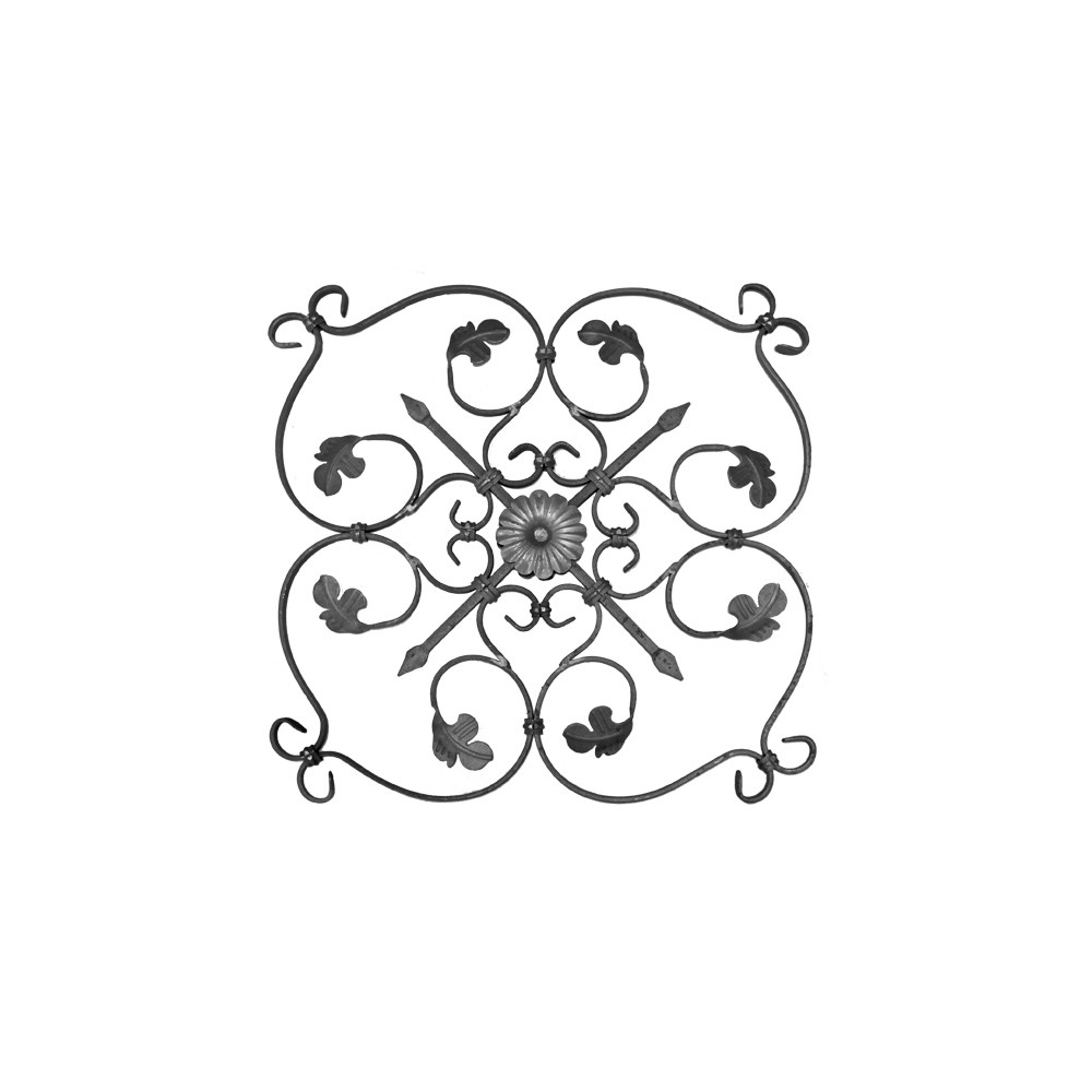 Ornament h600, b600, 12x6mm