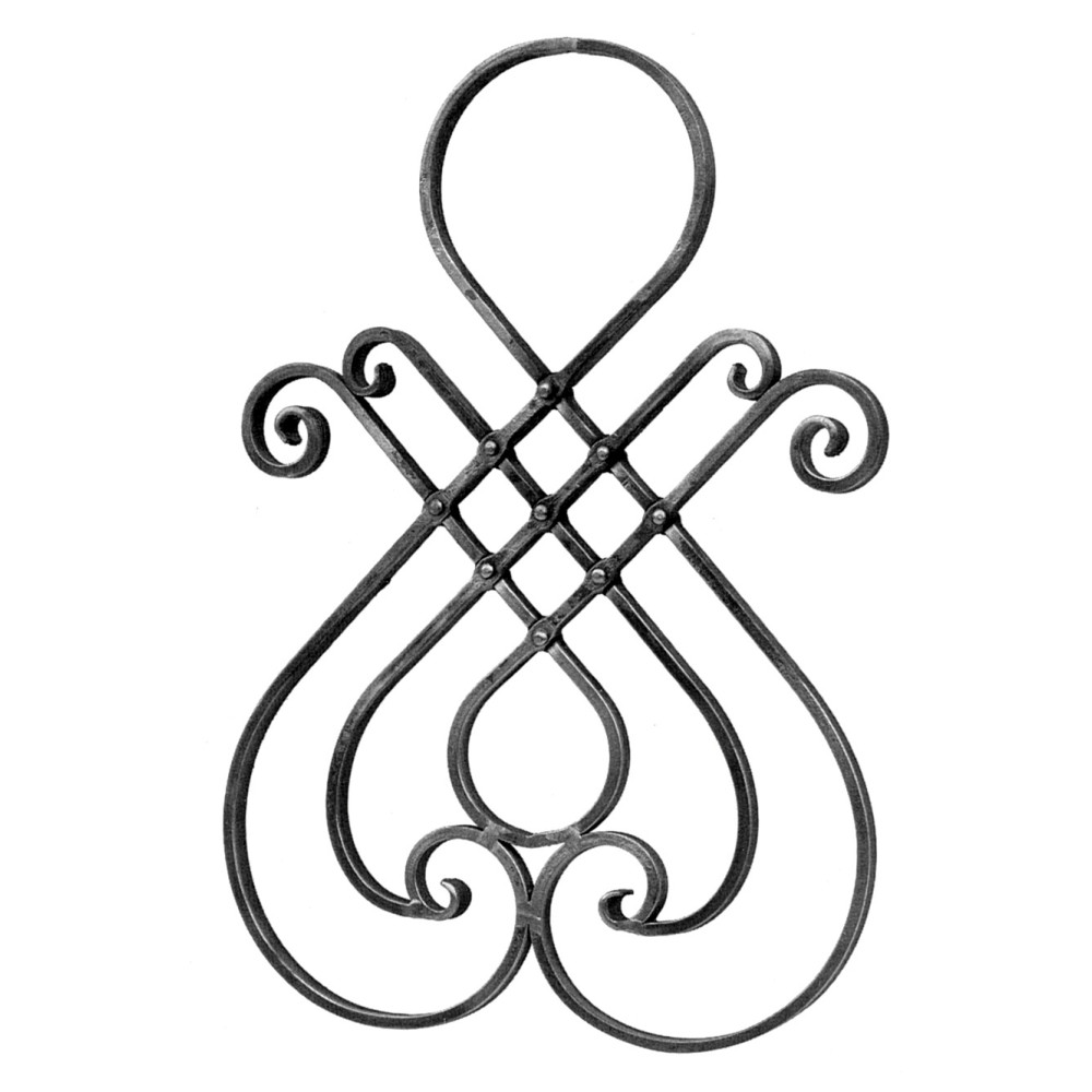 Ornament h575, b400, 16x8mm