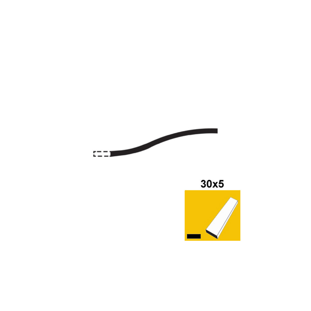 Część złamanego łuku 30x5, p300, L2900mm
