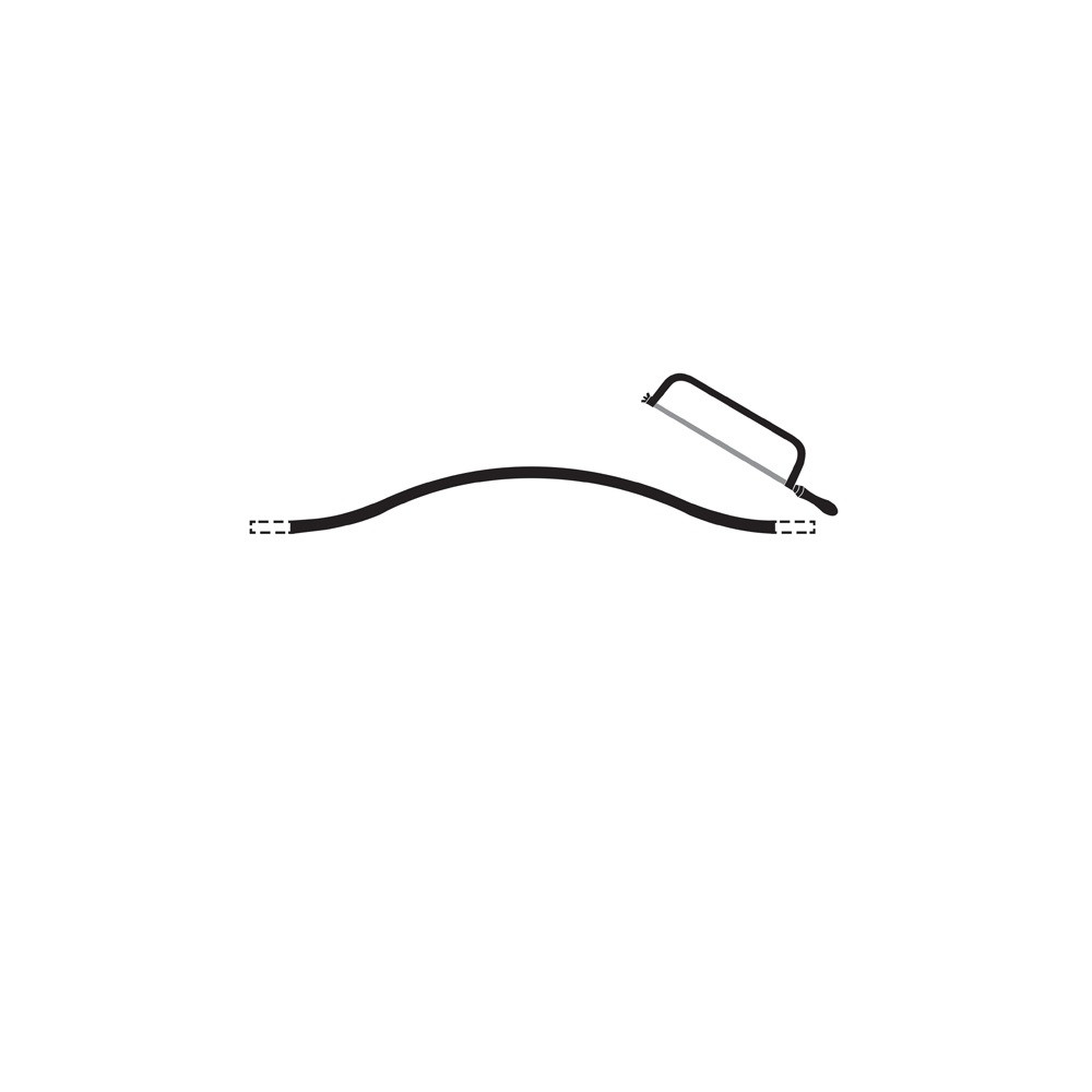 Łuk gięty 30x5, p200, L1700-2000mm