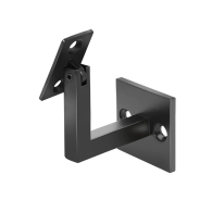 Uchwyt poręczy - regulowany, czarny, Fe