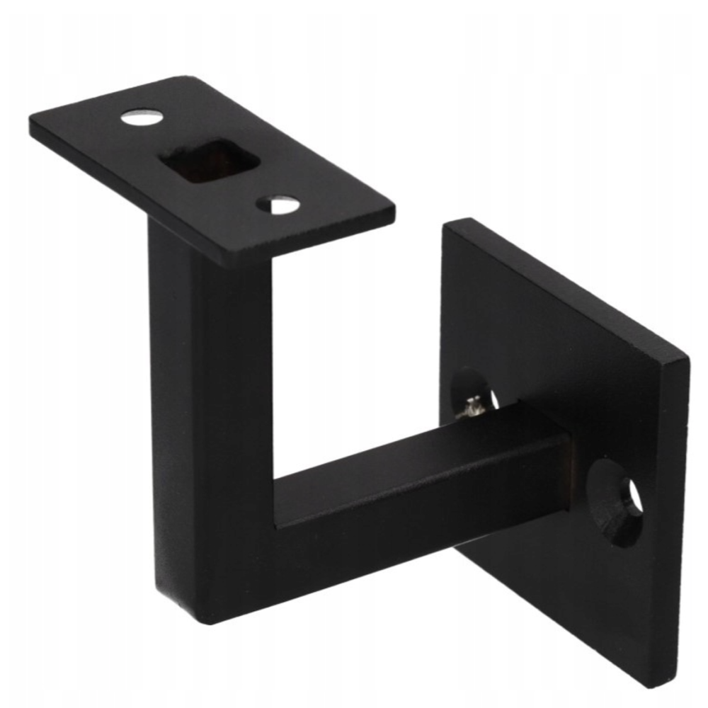 Uchwyt poręczy, czarny, Fe