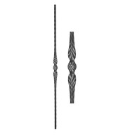 Pręt kuty D12x12, h900, b35mm, P/035-12