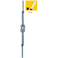 Listwa dekoracyjna 12x12, h1000mm