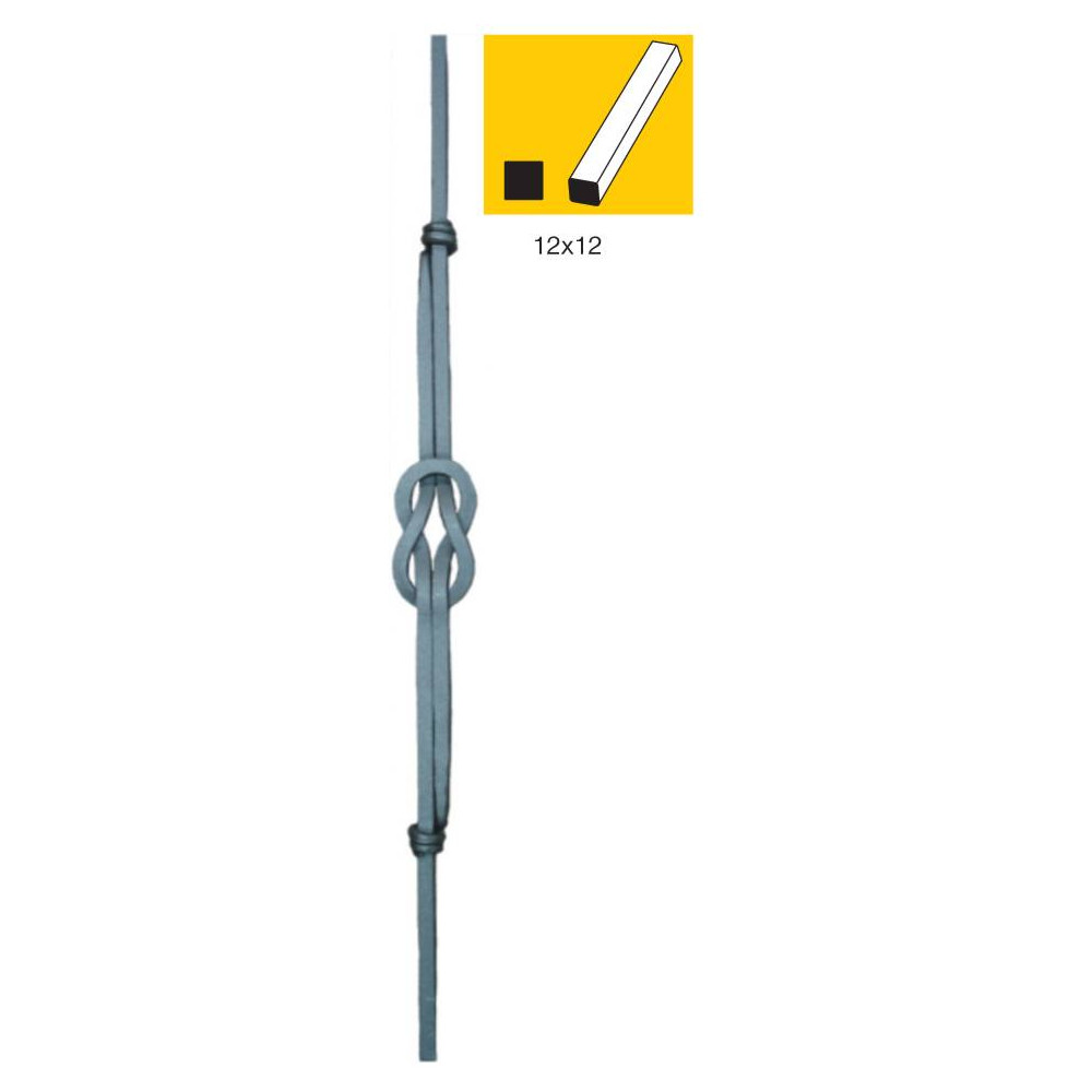 Listwa dekoracyjna 12x12, h1000mm