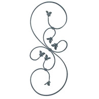 Ornament h860, b347, 12x6mm