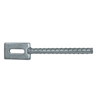 Kotwienie ogrodzenia do ściany 150x30, 30x5mm