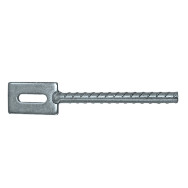 Kotwienie ogrodzenia do ściany 150x30, 30x5mm
