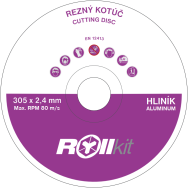 Tarcza tnąca do aluminium do pił ukosowych, D305, d30, t2,4mm