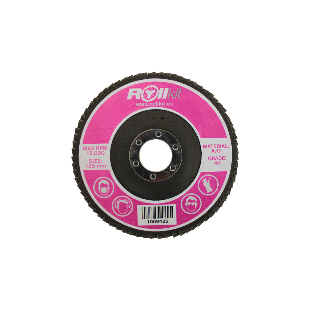 Tarcza krzywkowa do stali, D125, d22,2, t8,3 mm, P40