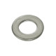 Podkładka stalowa płaska ocynkowana M10 do łączników gwintowanych, grubość 2 mm