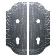 Zdobiona płyta bramy 265x105, t3, 90, d18,5mm