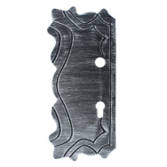 Zdobiona płyta bramy lewa 295x135, t4, d20, 90mm