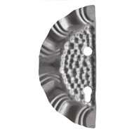 Zdobiona płyta bramy lewa 265x125, t1,2, d19, 85