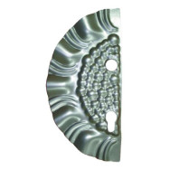 Zdobiona płyta bramy lewa 265x125, t1,2, d19, 90