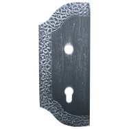 Zdobiona płyta bramy lewa 265x105, t3mm, 85mm