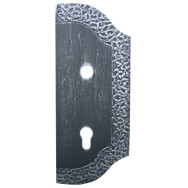 Zdobiona płyta bramy prawa 265x105, t3mm, 85mm