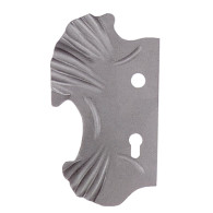 Zdobiona płyta bramy z otworami po lewej stronie 285x160, t2,