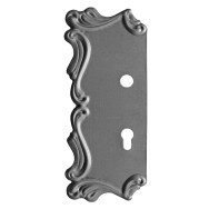 Zdobiona płyta bramy L 315x135, t2, a85, d20mm