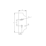 Zdobiona płyta bramy 285x110, t2,5mm