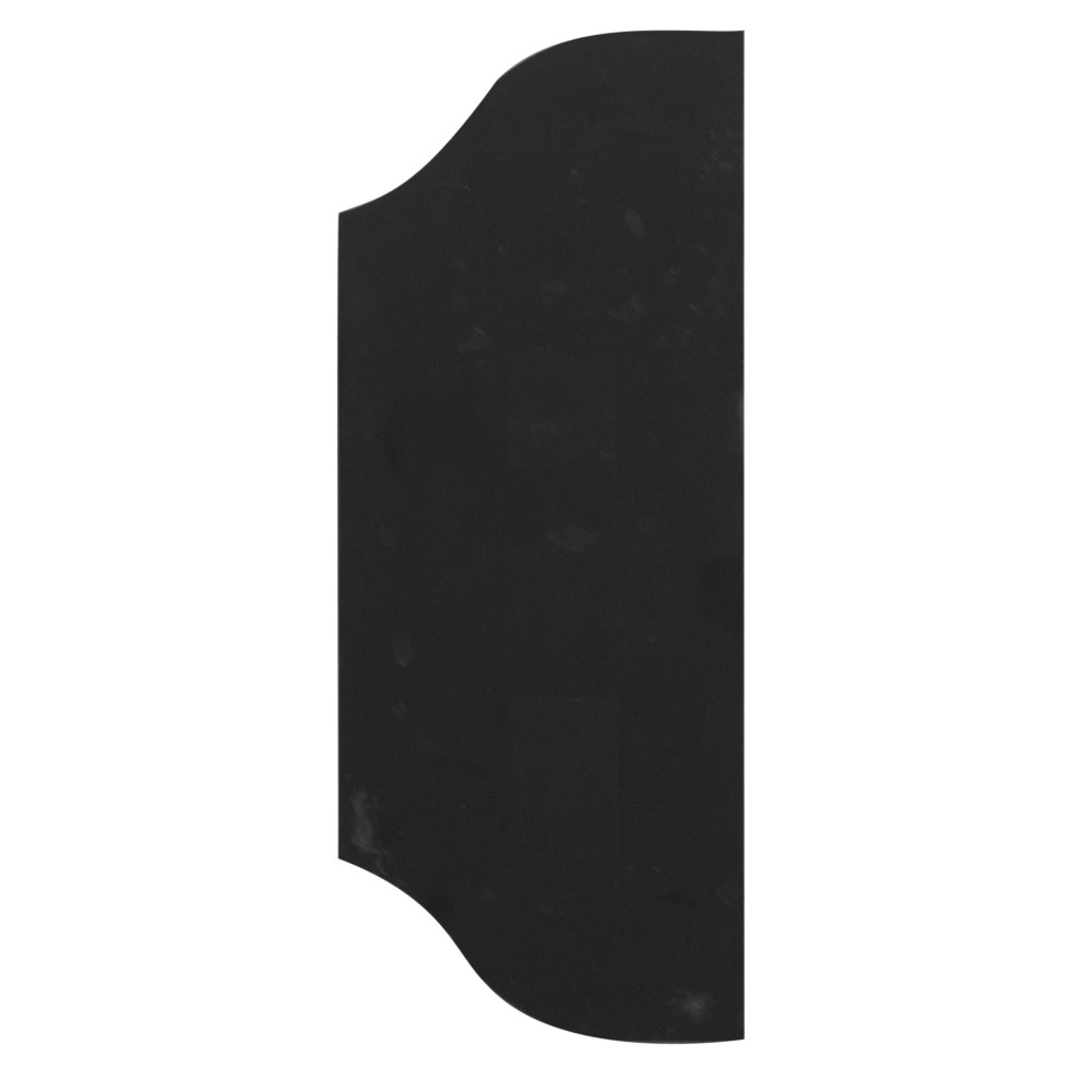 Gładka płyta bramy bez otworów 265x105, t3mm