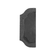 Zdobiona płyta bramowa 268x106, t3mm