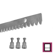 Grabie ze stali Zn, 30x10mm, L1m, max 1700kg