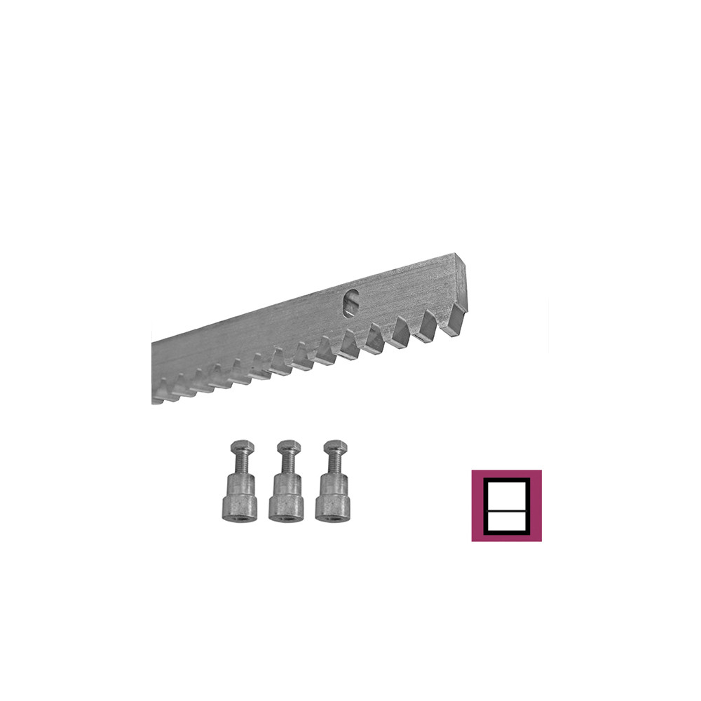 Grabie INOX, 30x8mm, L1m, max 1900kg