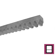 Grabie ze stali Zn, 30x30mm, L1m, max 5000kg