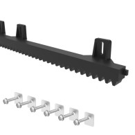 Plastikowy grzebień PVC+Fe, 27x18mm, L1m, max 700kg