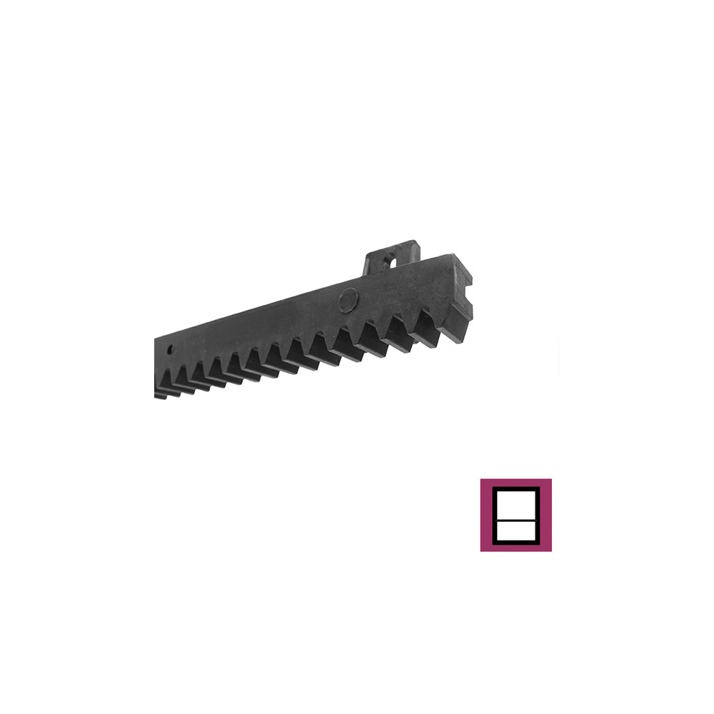 Nylonowy grzebień z rdzeniem Fe, maks. 700 kg