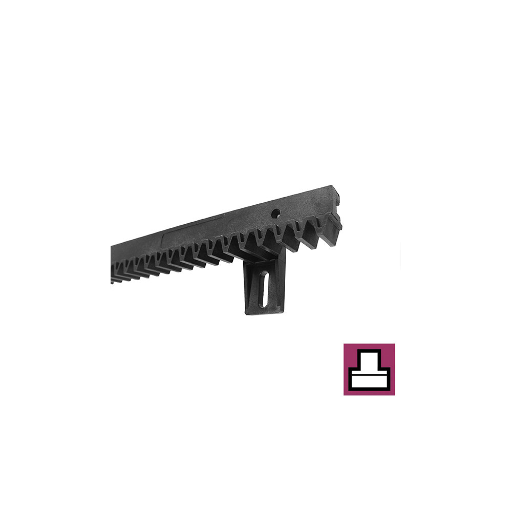 Grzebień nylonowy z rdzeniem Fe, lekki, maks. 300 kg