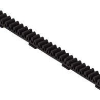 Lekki grzebień PVC, 16x20mm, L0,5m, max 300kg