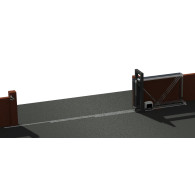 System teleskopowy dla kół. brama do 15 m, 3-częściowa