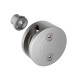 Uchwyt do szkła balustradowego stal nierdzewna AISI 304 szlif, pozaosiowy, do szkła 8-12,76 mm