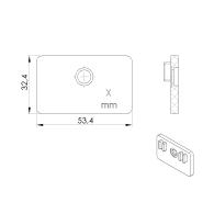 Uszczelka do uchwytu na szkło