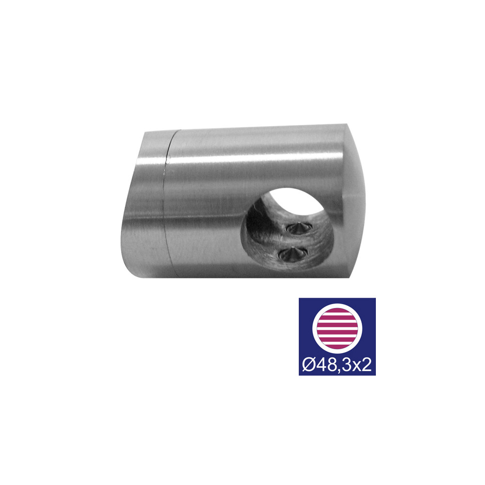 Uchwyt wlewu - złącze AISI316, d12/D48,3mm