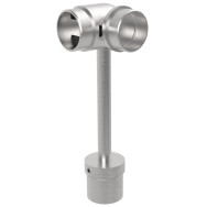 Uchwyt poręczy narożnej z regulacją kąta i wysokości